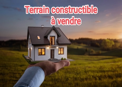 TERRAIN CONSTRUCTIBLE R+2 - Bien immobilier à {"id":12,"country_id":219,"name":"MAHDIA","slug":"mahdia"} - Agence Immobilière immo\'in